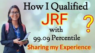 How I Qualified JRF with 99.09 percentile, in English, let's have a talk