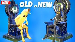 Old VS New in Fortnite: The Tech Future Pack with P33LY, NeuraLynx, and CRZ-8 Skins comparison