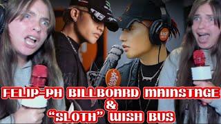 FELIP-'SLOTH' WISH BUS + BILLBOARD PH MAINSTAGE PERFORMANCES|REACTION