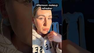 HOW TO REFRESH YOUR MAKEUP?! Touch up your makeup now? #how to #beautytips #shorts #makeuphacks