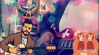 Guitar Improvisation over: Steve Perry - Somewhere There's Hope #Shorts