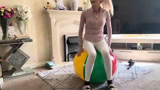 Beach ball sit pop