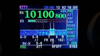 SDR Malamute RTTY Decoging test