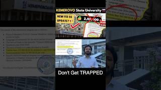 Kemerovo State University 2024 Fees #shorts #mbbsinrussia #mbbsabroad #russia #neet2024 #mbbs #viral
