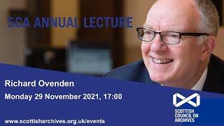 SCA Annual Lecture 2021 with Richard Ovenden