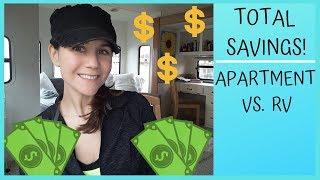 RV vs. APARTMENT // SAVINGS!!