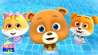 The Swimming Song - Sing Along | Safe On The Pool Song | Fun Nursery Rhymes and Kids Songs