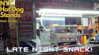 This man saved my life!  Midnight Snack  | NYC Hot Dog Stands