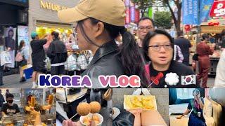 My Korea vlog 24hrs layover in South Korea Seoul  TWO MEITEI NUPI IN SEOUL KOREA 