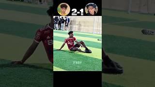 Ronaldo Jr vs IShowSpeed ️ #football #shorts #ronaldo