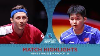 Liam Pitchford vs Lin Shidong | Match Highlights | #ITTFWorlds2025