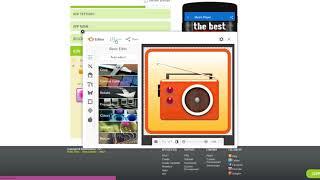 How to create RADIO PLAYER APP | AppsGeyser