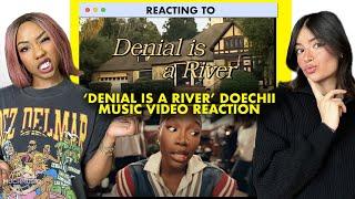 DOECHII "DENIAL IS A RIVER" MUSIC VIDEO REACTION...THE CREATIVITY??! | MUCHMUSIC