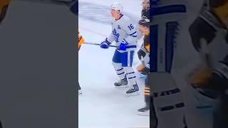 Maple Leafs RW #16 Mitch Marner(10)Wrist-Shot Goal