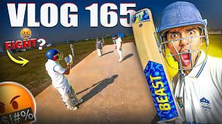 Batsman vs Bowler FIGHT| COVER DRIVE Injured a Player| Cricket Cardio 40 Overs Match Vlog