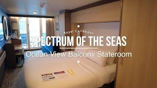 Spectrum of the Seas | Ocean View Balcony Room Tour | Traveller Passport