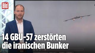 Trump schaltet Atom-Programm der Mullahs aus | BILD-Lagezentrum SPEZIAL