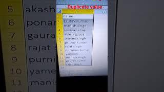 #ms #excel #tips and #tricks||#duplicate #value ko #highlight #karo