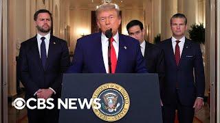 Trump addresses strikes on Iranian nuclear sites, warns Iran to make peace | Special Report