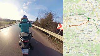Przeworsk - Markowa Forza 125 scooter ride