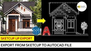 How to export from Sketchup to Autocad files