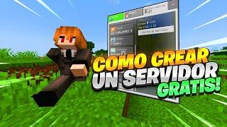 COMO CREAR UN SERVIDOR DE MINECRAFT GRATIS Y PERMANENTE PARA JUGAR CON AMIGOS EN CELULAR   ATERNOS