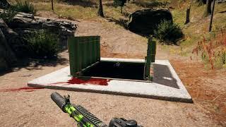 FarCry5 Горы Уайттейл Зажигалка из вьетнама Стоянка у озера Сильвер Запад