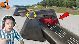 Cars Vs Spinning Roller - BeamNG.Drive | ANMOL GAMEX