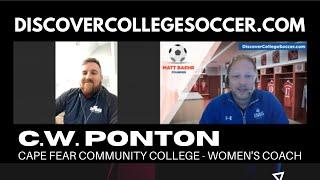 Cape Fear CC Women's Soccer Program - Coach Ponton