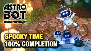 Spooky Time Walkthrough: All Bots & Puzzle Pieces + Hidden Coins (Astro Bot Guide)