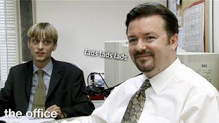 getting friendly with the lads | The Office