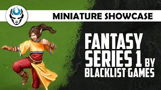 FANTASY SERIES 1 by Blacklist games - LVL 4 MINIATURE SHOWCASE 4K