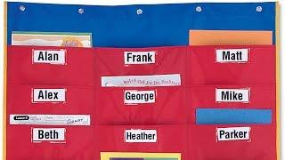 Organisation Station® Pocket Chart by Learning Resources UK