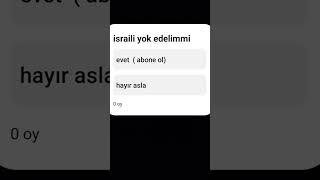 İsraili yok etme zamanı