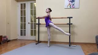 Fundamental ballet practice.