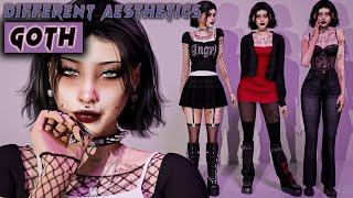 GOTH | Sims Based On Different Aesthetics | + CC List