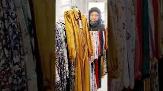 Buying a gown at merter Market Istanbul Turkey  $160 per one