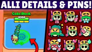 New Mythic Brawler Alli Details & Animated Pins #starrpark
