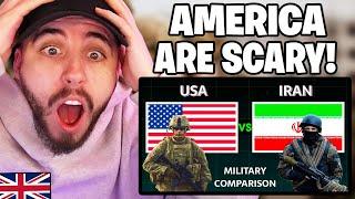 Brit Reacts to USA vs Iran Military Power Comparison 2025