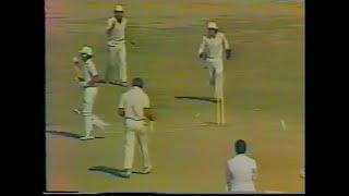 Martin Crowe on a Hatrick against Pakistan. Pakistan vs New Zealand 2nd Test 1984 @ Hyderabad