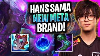 HANS SAMA TRIES NEW META BRAND ADC! | G2 Hans Sama Plays Brand ADC vs Jhin!  Season 2024