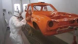 mk1 Escort RallyOrange GRP4 Restoration Build 2013 R.OWDK RallyOrange.co.uk part one long