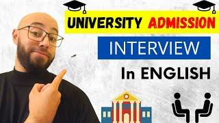 UNIVERSITY INTERVIEW Questions and Answers for (Algérien, Marocain, Tunisiens)