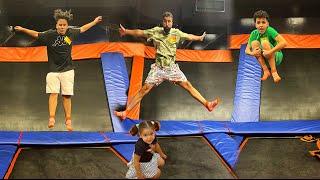 VLOG - trampoline Park adel sami Amira