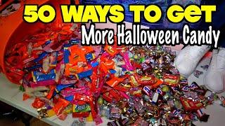 50 WAYS to get the MOST Halloween Candy Trick or Treating This Year - NEVER FAILS