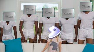 DOMINATING Gentoo Linux With a 32 Core Threadripper
