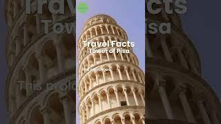 The Leaning Tower's Construction Saga!⌛️ #shorts #travel #facts #leaningtower #pisa #italy #hi