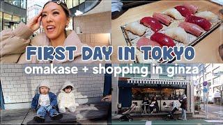 $50 omakase?!!!, shopping in Ginza, and eating in Tokyo!!! | VLOGMAS DAY 9