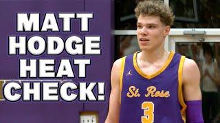 Matt Hodge Drops 30 Points vs.The Patrick School on Opening Night! | St. Rose PF + Villanova Commit