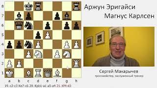 Магнусу приходится нелегко -- Эригайси - Карлсен.  Чемпионская серия, Aimchess Rapid